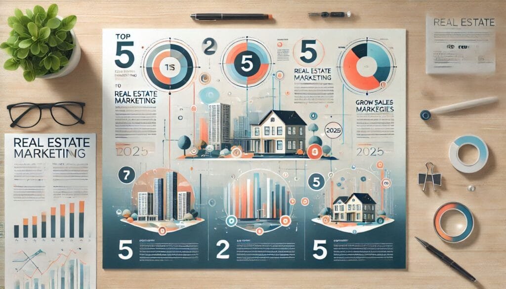 Top 5 Real Estate Marketing Strategies to Grow Sales in 2025